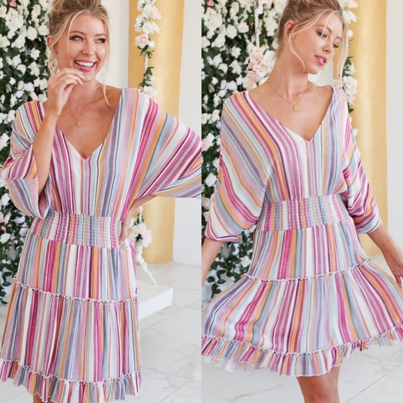 'Happy Days' Striped Dress - Picture 2 of 5